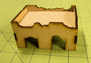 Middle East One Story Building (MDF) - 15MMDF014-D