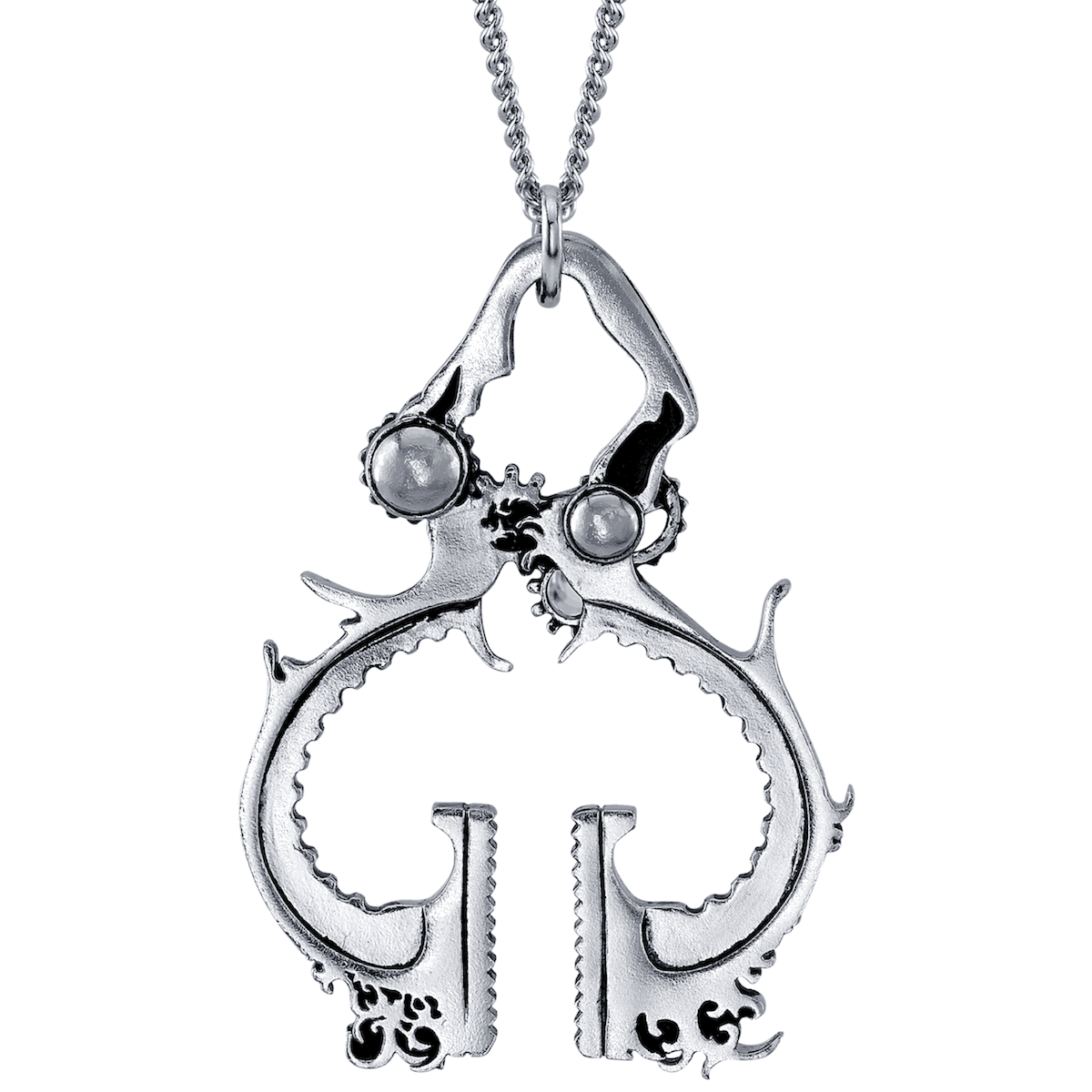 Magic: The Gathering X RockLove Black Vise Necklace