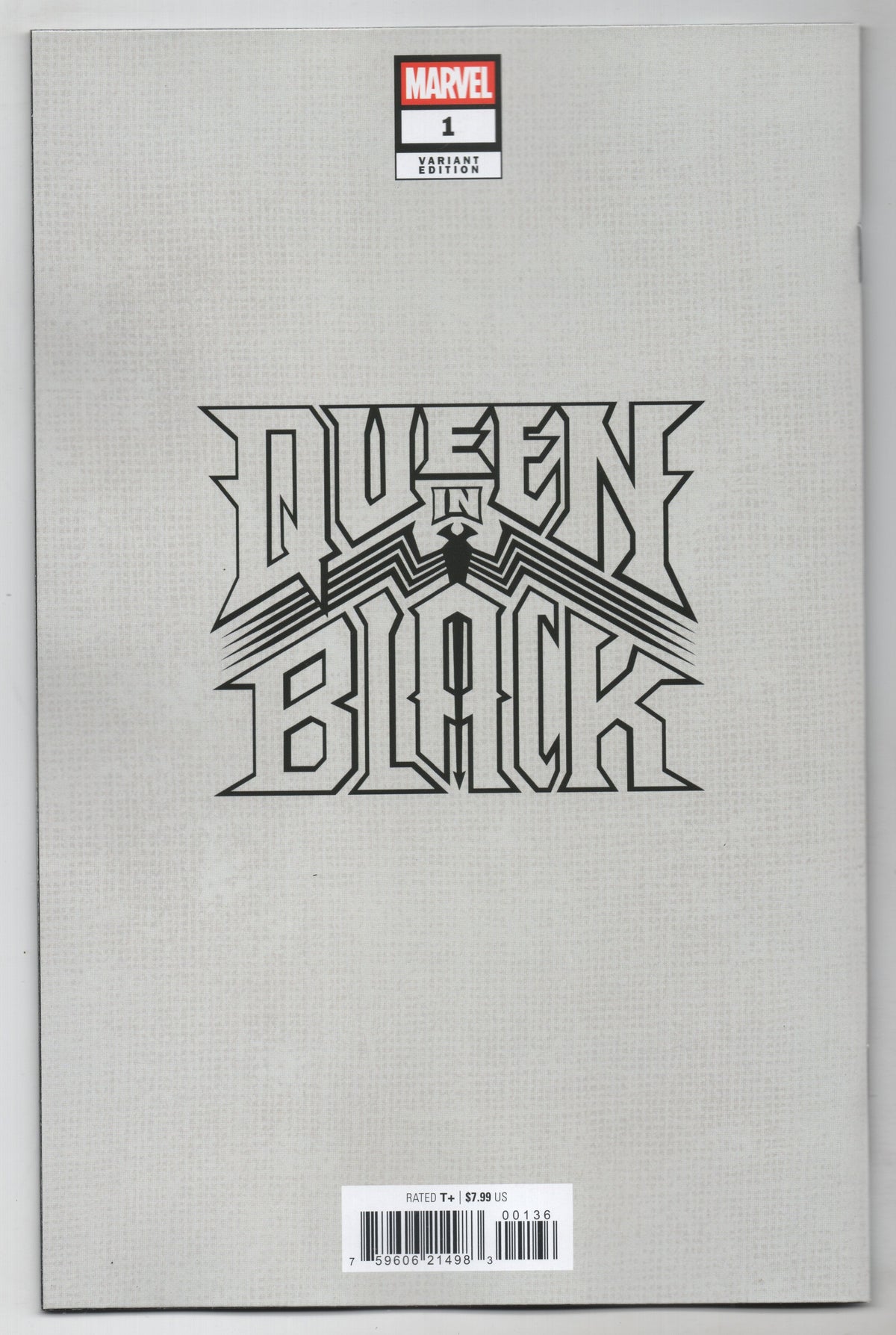 Queen In Black #1 Q David Marquez Connecting Blind Bag Variant (07/29/2026) Marvel