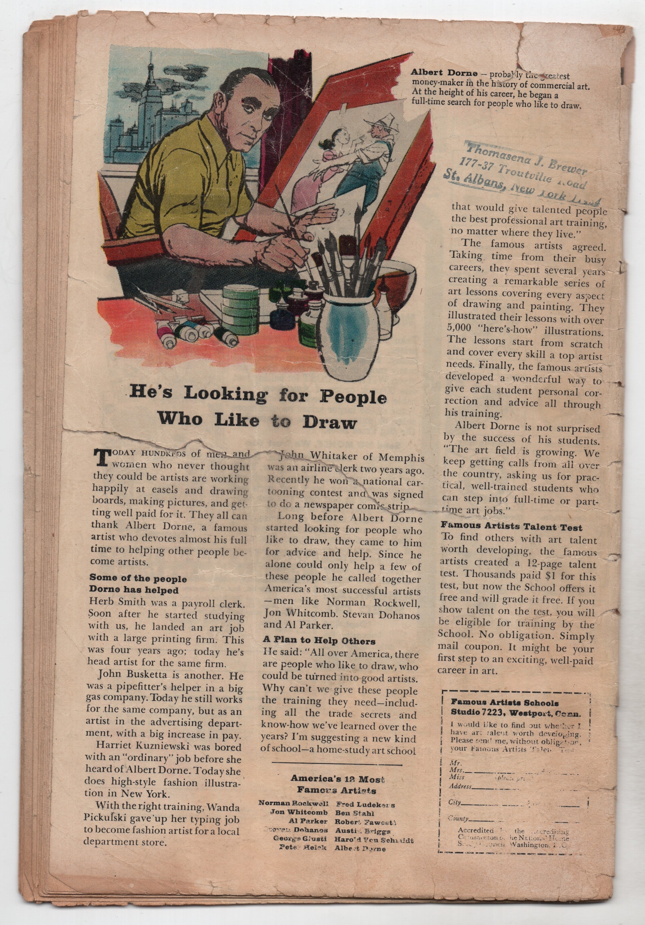 Daredevil #1 Marvel 1964 FR GD Stan Lee Steve Ditko Spider-Man Matt Murdock