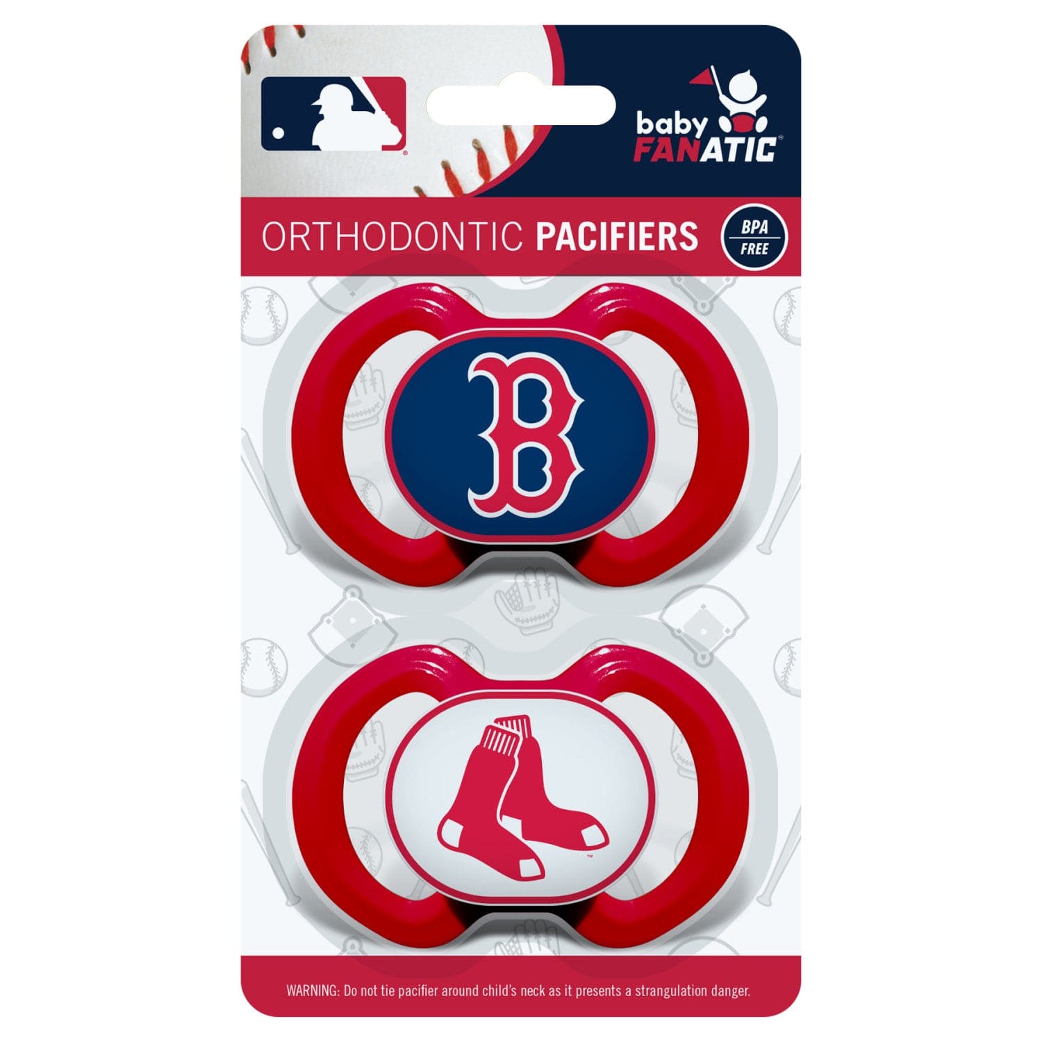 Boston Red Sox - Pacifier 2-Pack