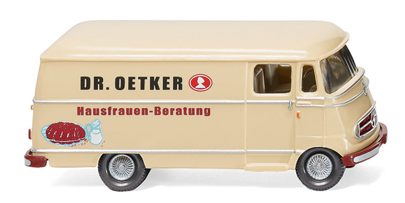 Wiking 026504 1/87 Scale Dr. Oetker - Mercedes-Benz L 319 Box Van
