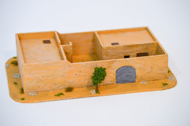 Walled Compound With Removable Roof (MDF) - 15MMDF030-R