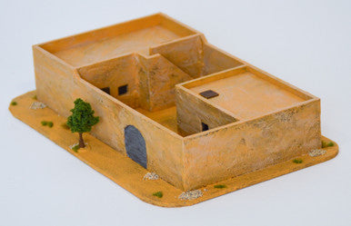 Walled Compound With Removable Roof (MDF) - 15MMDF030-R