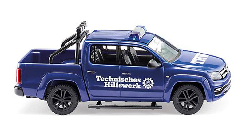 Wiking 031145 1/87 Scale Technisches Hilfswerk THW - Volkswagen Amarok GP Pickup