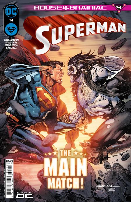 SUPERMAN #14 CVR A RAFA SANDOVAL (HOUSE OF BRAINIAC) (05/22/2024)