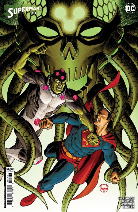 SUPERMAN #14 CVR C DAVE JOHNSON CARD STOCK VAR (HOUSE OF BRAINIAC) (05/22/2024)