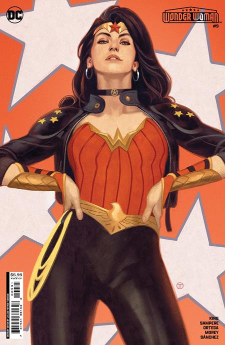 WONDER WOMAN #9 CVR B JULIAN TOTINO TEDESCO CARD STOCK VAR (05/22/2024)