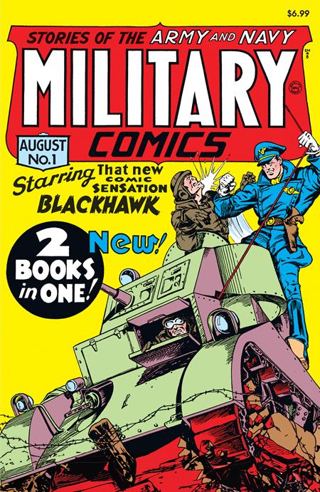 MILITARY COMICS #1 FACSIMILE EDITION (05/22/2024)