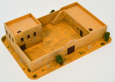 Walled Compound With Removable Roof (MDF) - 15MMDF038-R
