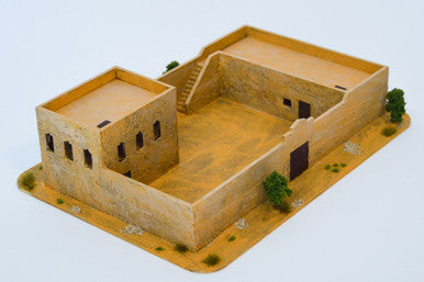 Walled Compound With Removable Roof (MDF) - 15MMDF038-R