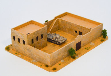 Walled Compound With Removable Roof (MDF) - 15MMDF038-R