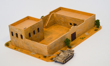 Walled Compound With Removable Roof (MDF) - 15MMDF038-R