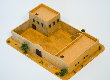 Walled Compound With Removable Roof (MDF) - 15MMDF038-R