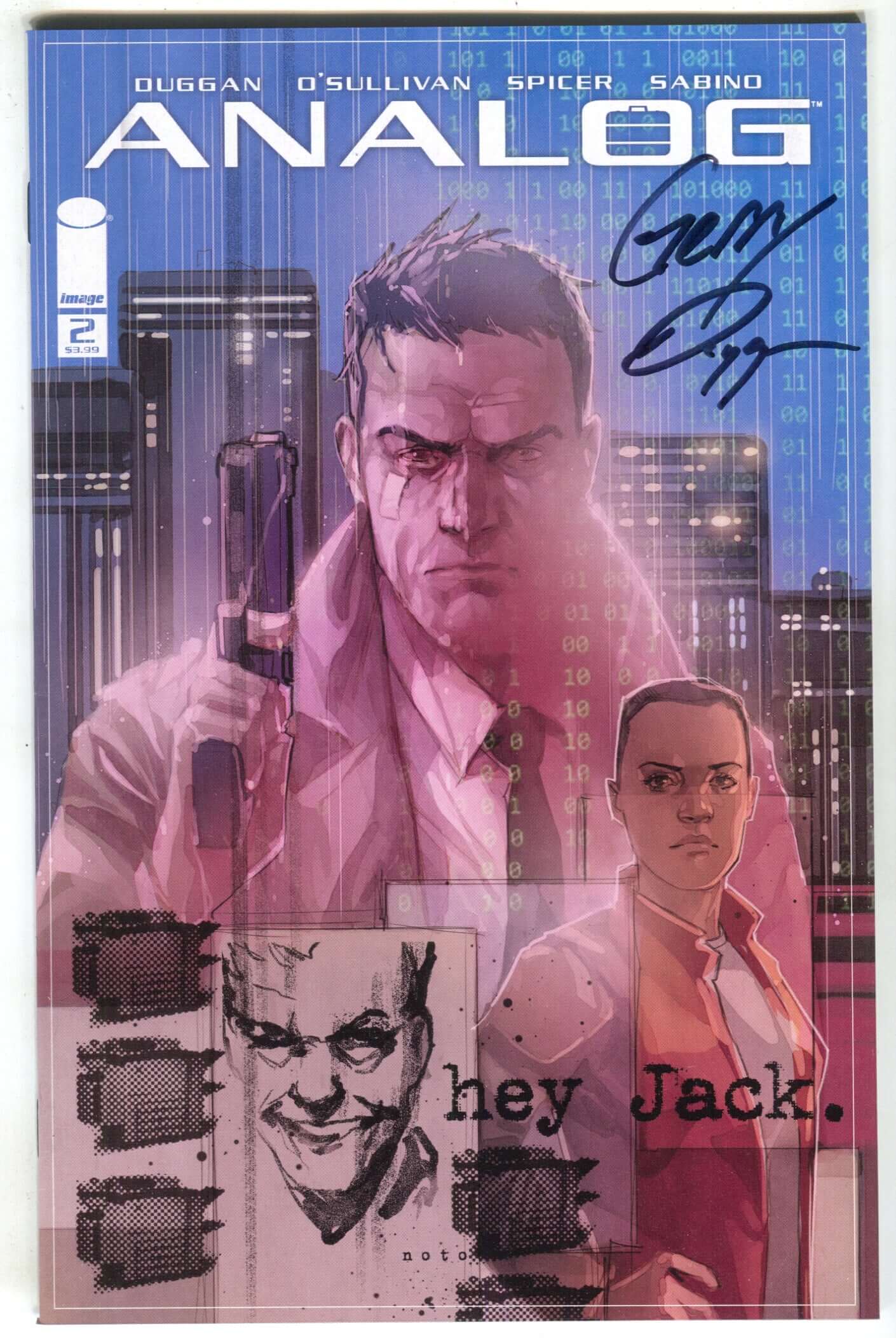 Analog 2 B Image Phil Noto Variant Signed Gerry Duggan