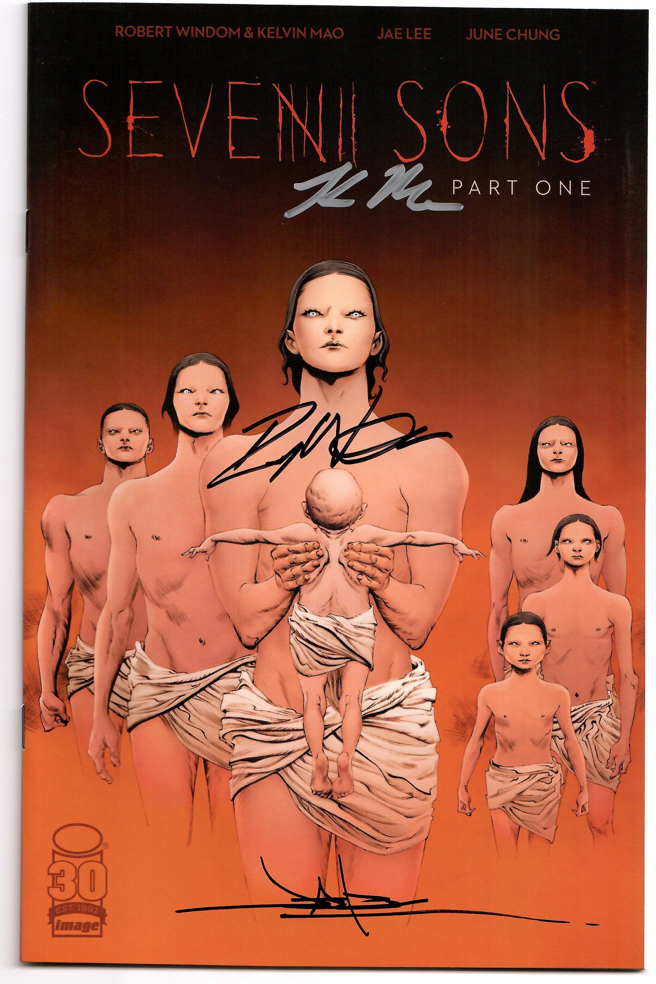 Seven Sons #1 (Of 7) A SIGNED 3x Jae Lee Robert Windom Kelvin Mao (Mr) (06/15/2022) Image