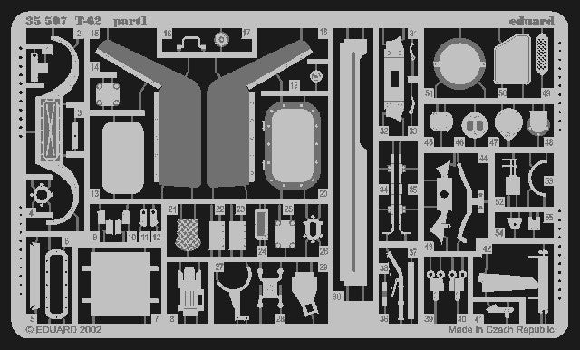 Eduard 35507 1/35 Armor- T62 for TAM