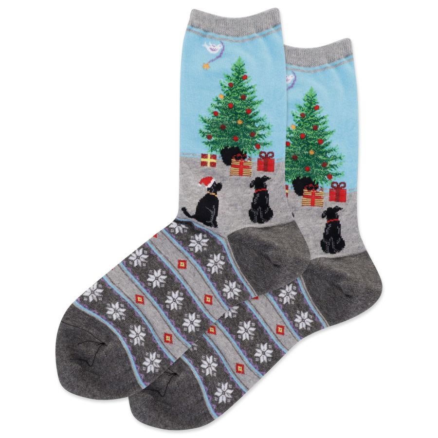 Dog Christmas Tree Fairisle