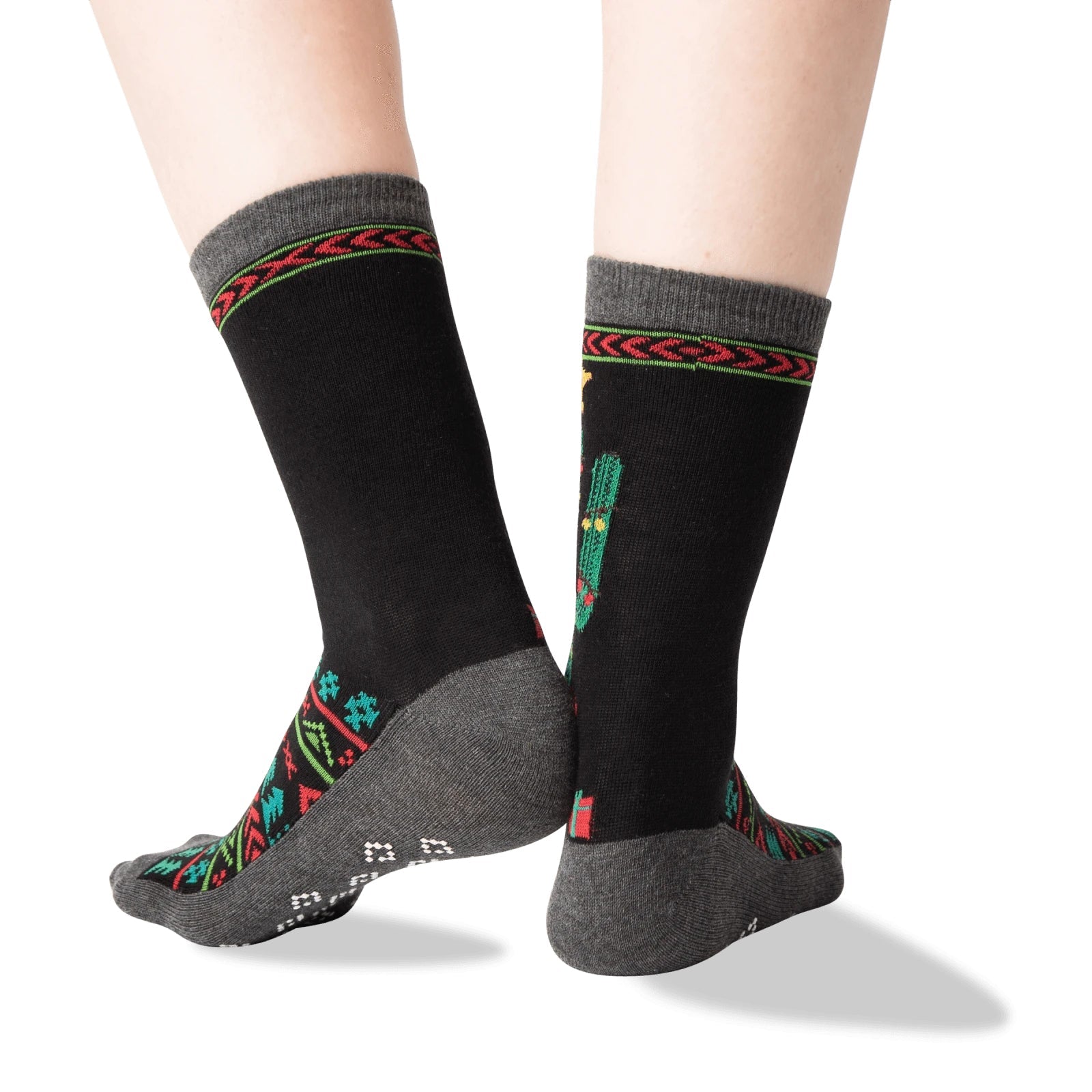 Christmas Cactus Non-Skid Slipper