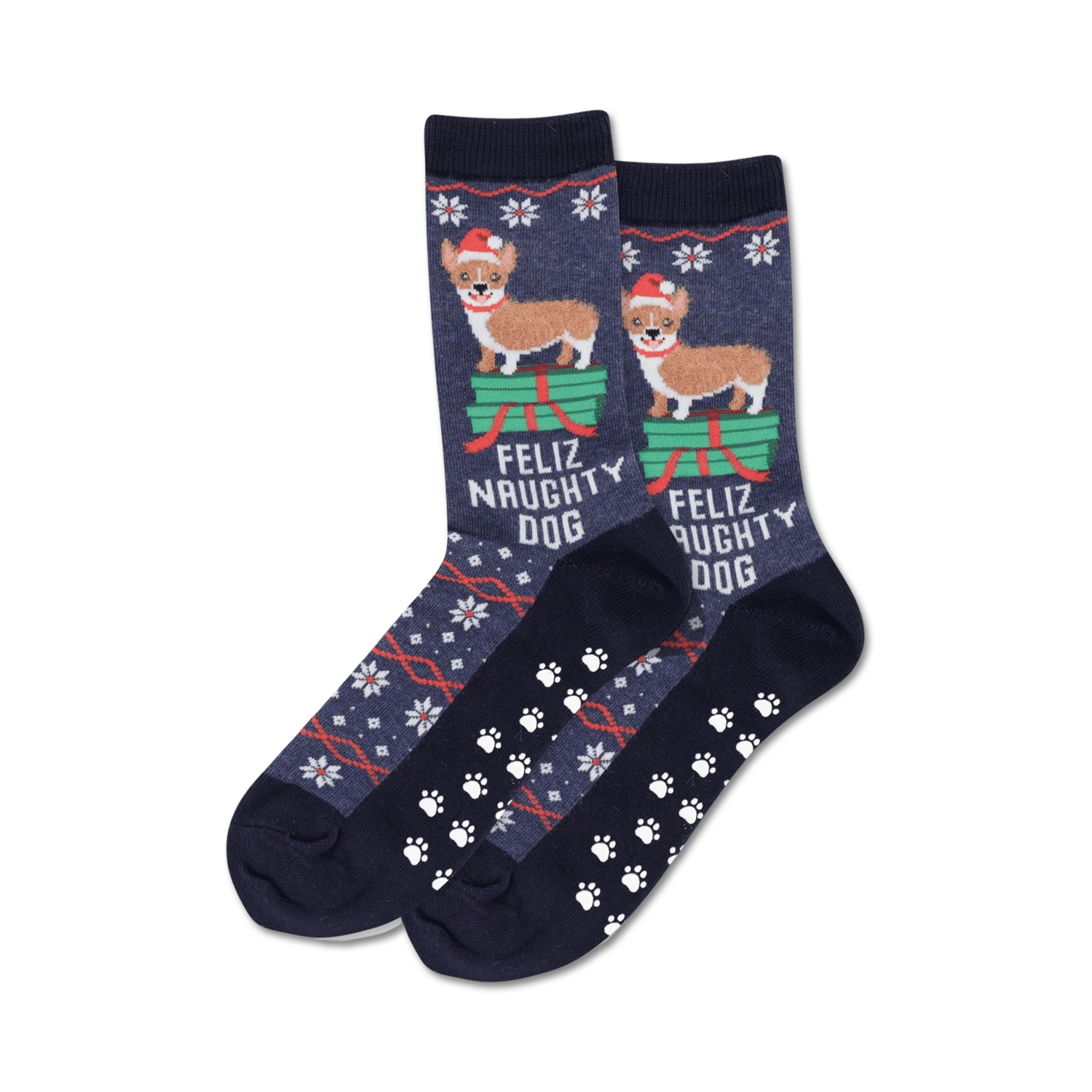 Feliz Naughty Dog Non-Skid Slipper