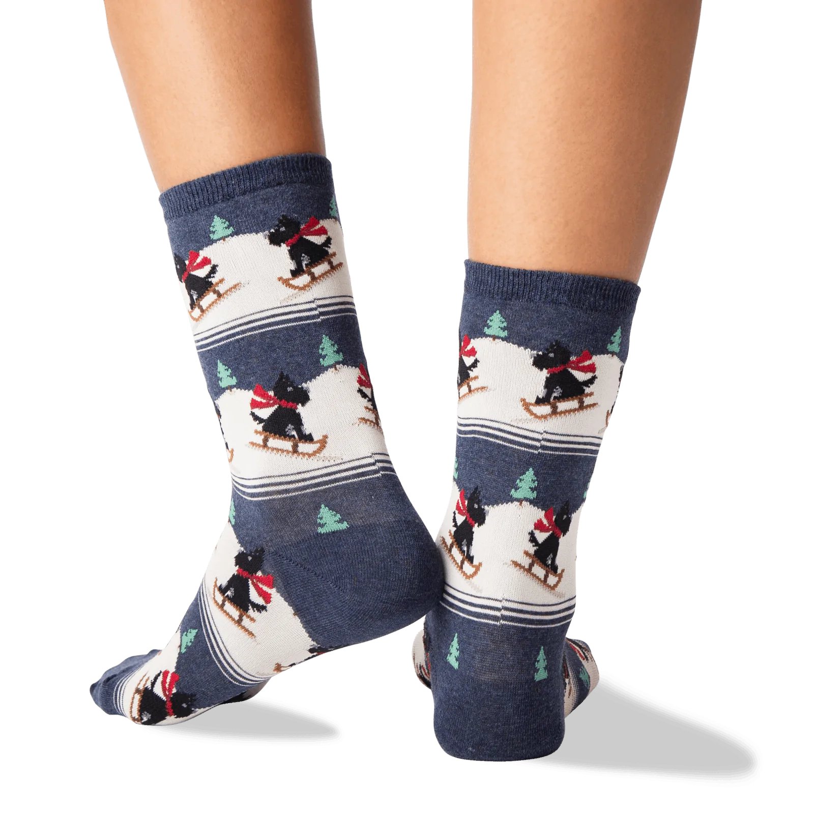 Sledding Scottie Dog