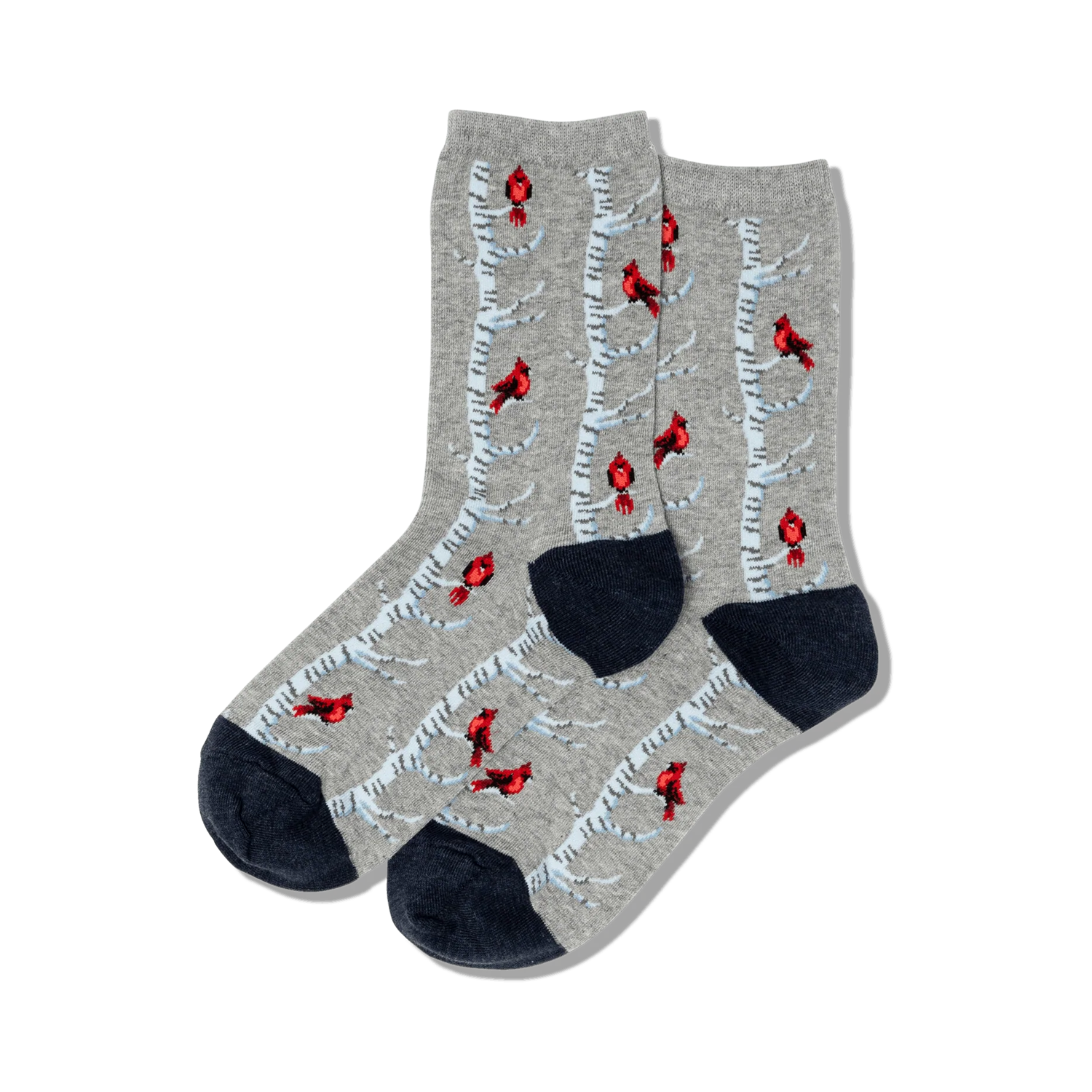 Cardinals in Birch Tree