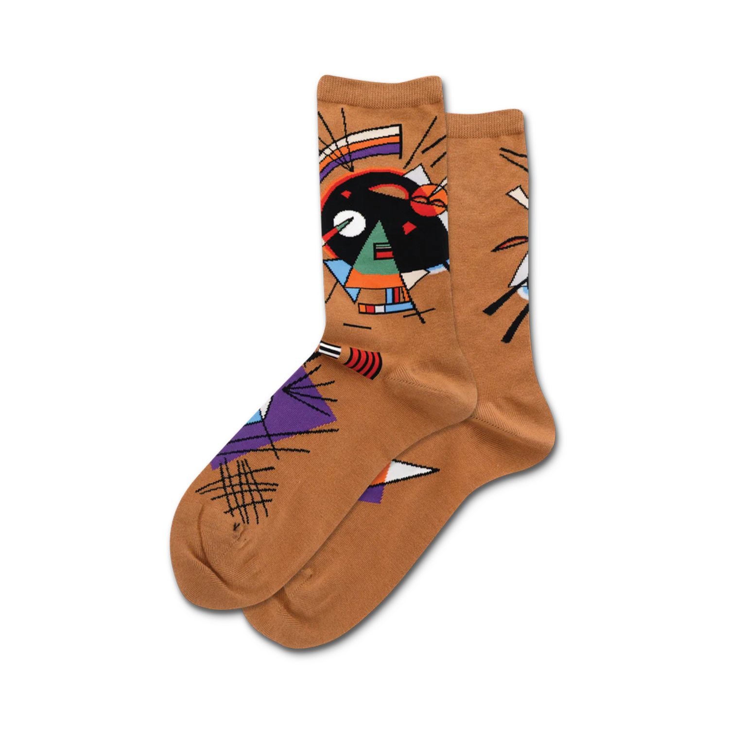 Black and Violet Kandinsky