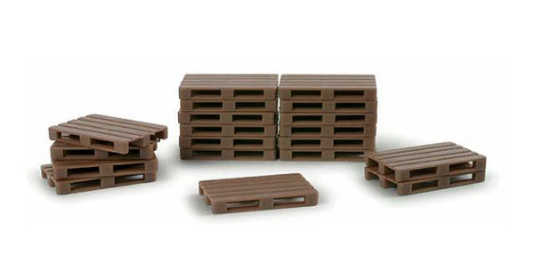 Herpa 052900 1/87 Scale Pallets - 50 Pieces European size