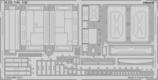 Eduard 36372 1/35 Armor- T54 for MNA