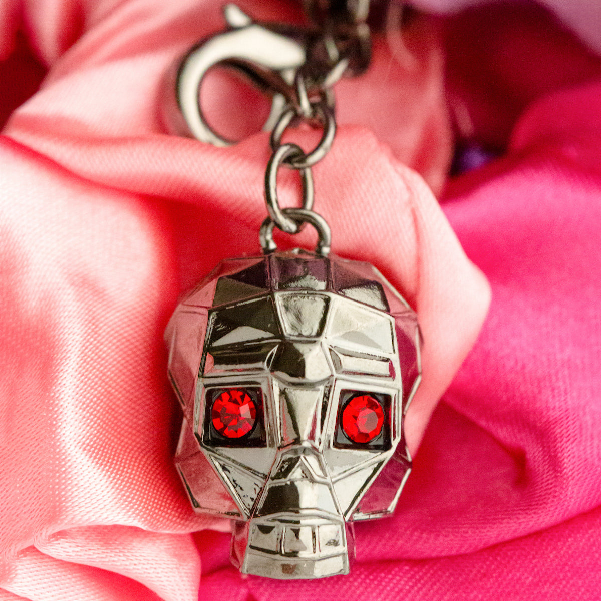 League of Legends X RockLove KDA Evelynn Skull Bag Charm