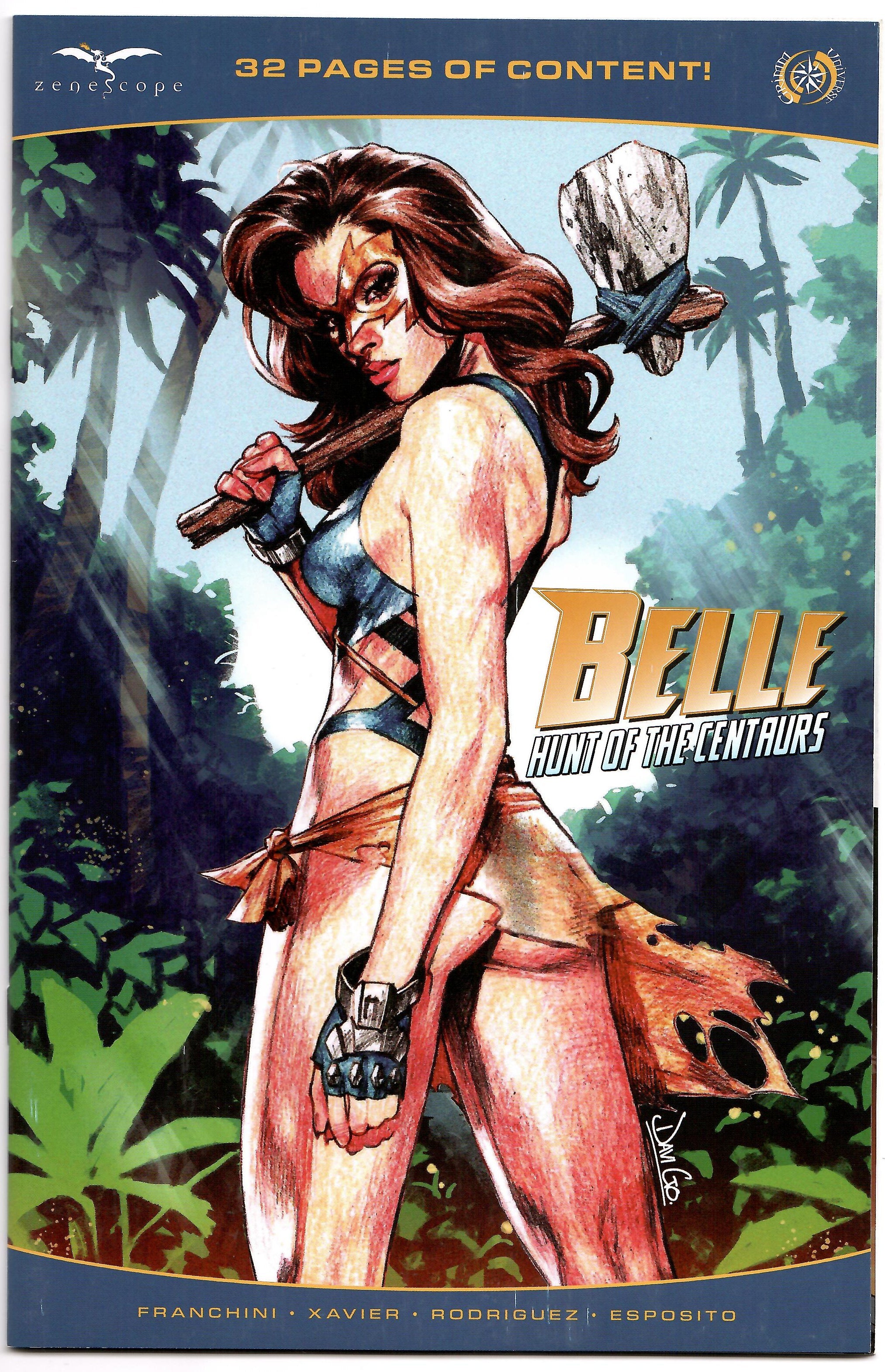 Belle Hunt Of Centaurs #1 D Davi Go GGA Variant (09/21/2022) Zenescope