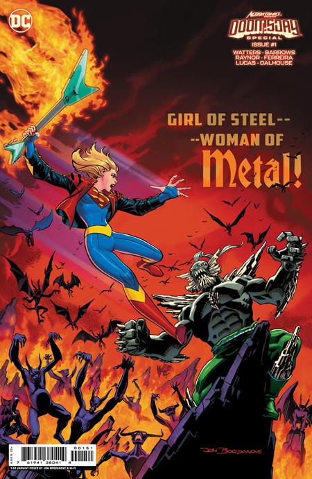 ACTION COMICS PRESENTS DOOMSDAY SPECIAL #1 (ONE SHOT) CVR E INC 1:50 JON BOGDANOVE CARD STOCK VAR (09/13/2023)