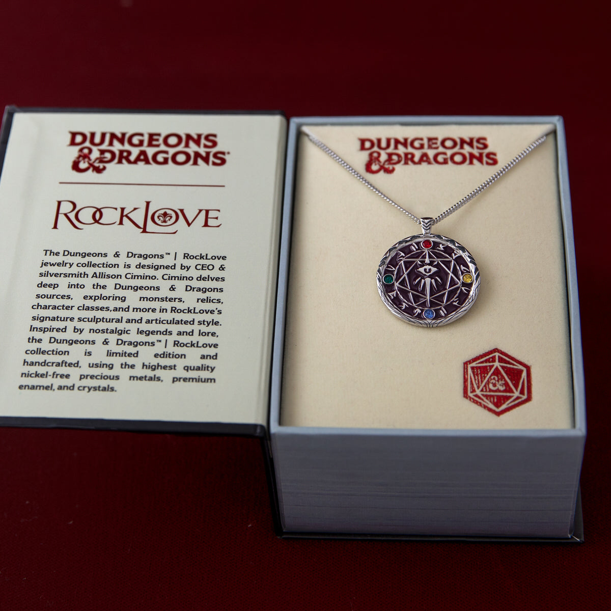 Dungeons and Dragons X RockLove Warlock Medallion
