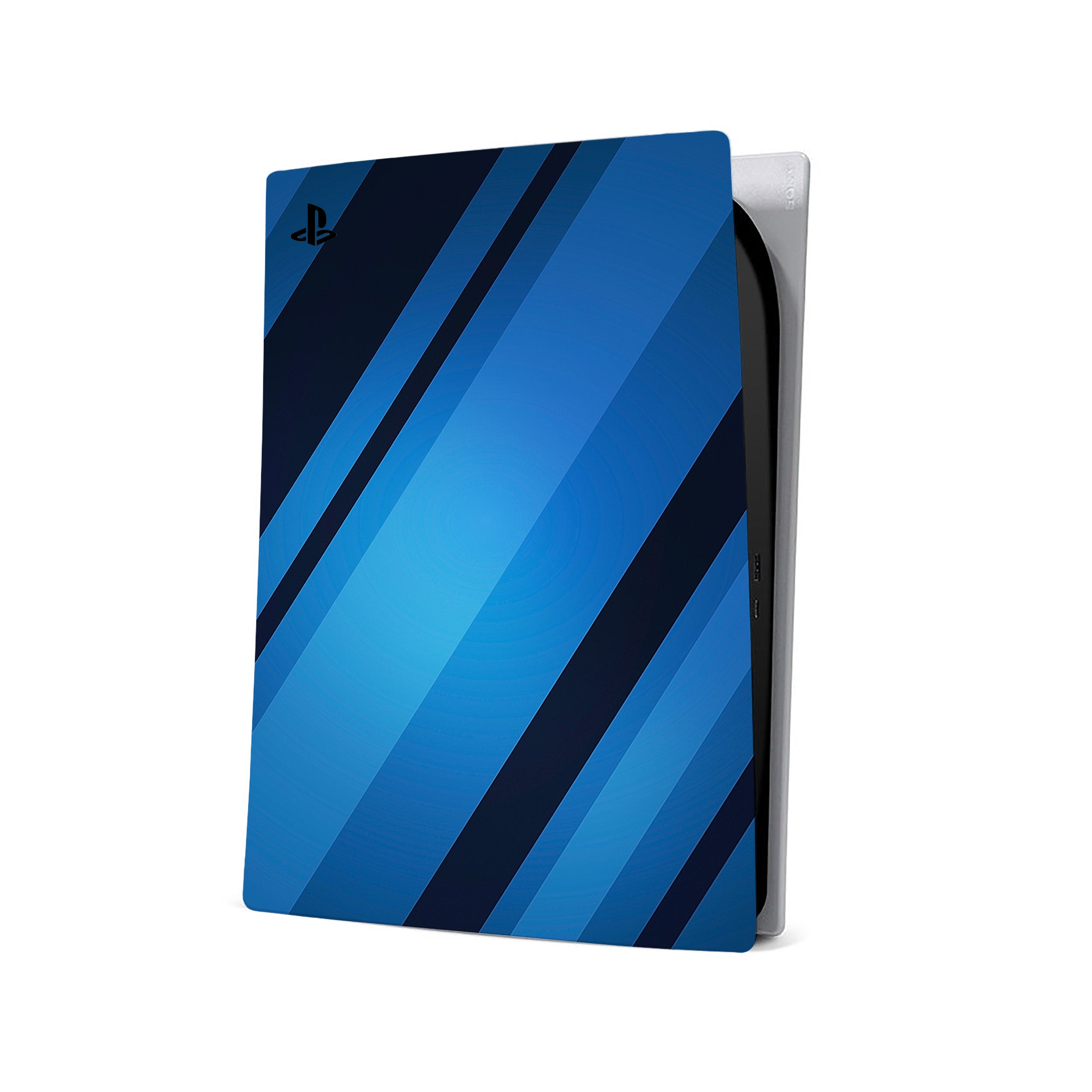 Blue Streaks PS5 Skin