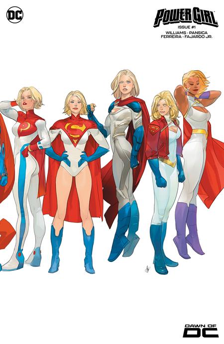 POWER GIRL #1 CVR F INC 1:25 OTTO SCHMIDT WRAPAROUND CARD STOCK VAR (10/25/2023)