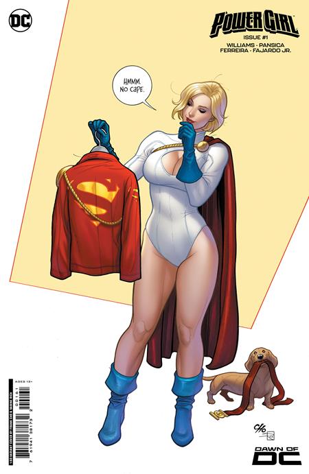 POWER GIRL #1 CVR G INC 1:50 FRANK CHO CARD STOCK VAR (10/25/2023)