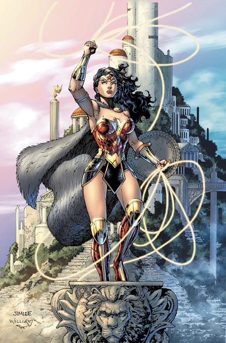 WONDER WOMAN #1 Second Printing Cvr B Jim Lee Foil Var (10/25/2023)