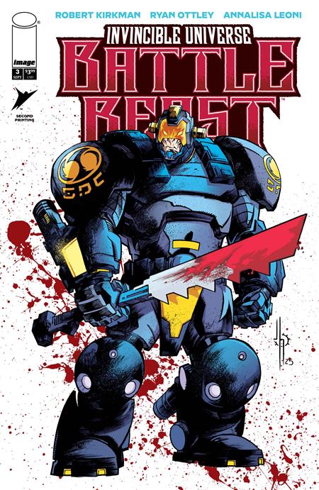 Invincible Universe Battle Beast #3 2nd Print A Jason Howard Variant (09/24/2025) Image