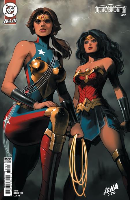 WONDER WOMAN #37 CVR B DAVID NAKAYAMA CARD STOCK VAR (09/16/2026)