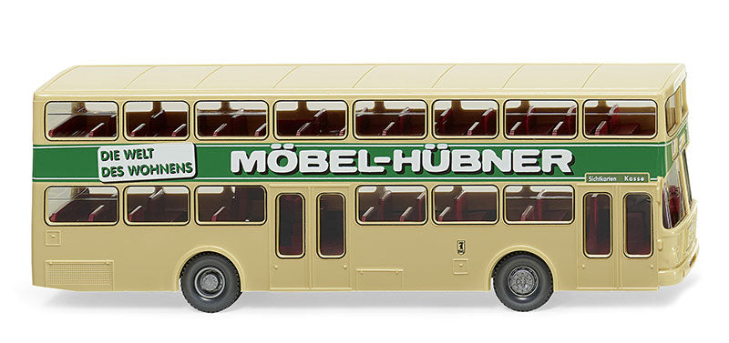 Wiking 073004 1/87 Scale Mobel Hubner - MAN SD 200 Double-decker Bus