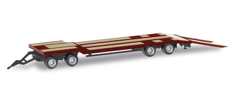 Herpa 076142BR 1/87 Scale Goldhofer TU 4 Equipment Trailer