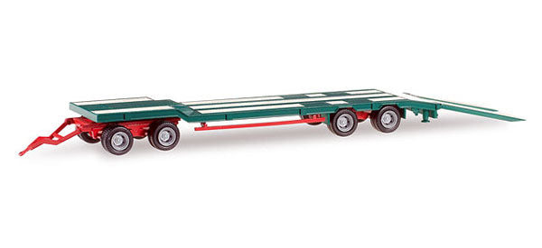 Herpa 076142GR 1/87 Scale Goldhofer TU 4 Equipment Trailer