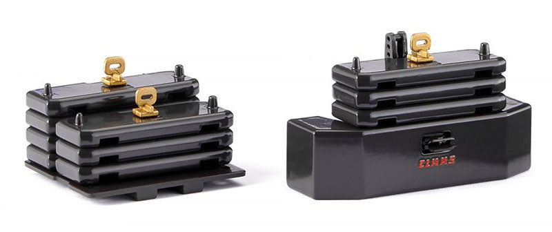Wiking 077855 1/32 Scale Claas Ballast-Gewichte Xerion Ballast Weights Diecast metal