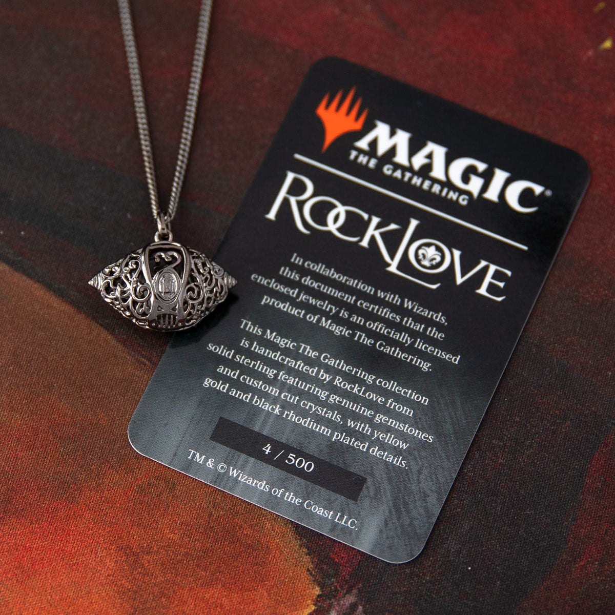 Magic: The Gathering X RockLove Mishras Bauble Necklace