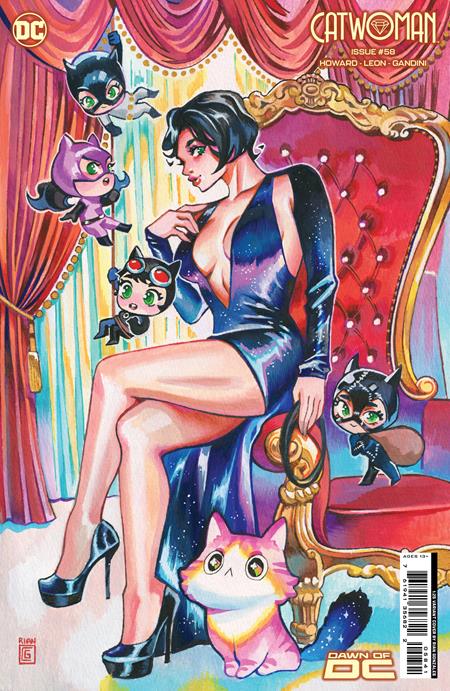CATWOMAN #58 CVR E INC 1:25 RIAN GONZALES CARD STOCK VAR (BATMAN CATWOMAN THE GOTHAM WAR) (10/25/2023)