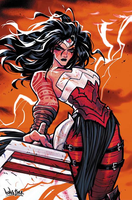 ABSOLUTE WONDER WOMAN #25 CVR F BABS TARR GLOW-IN-THE-DARK CARD STOCK VAR CB (10/28/2026)