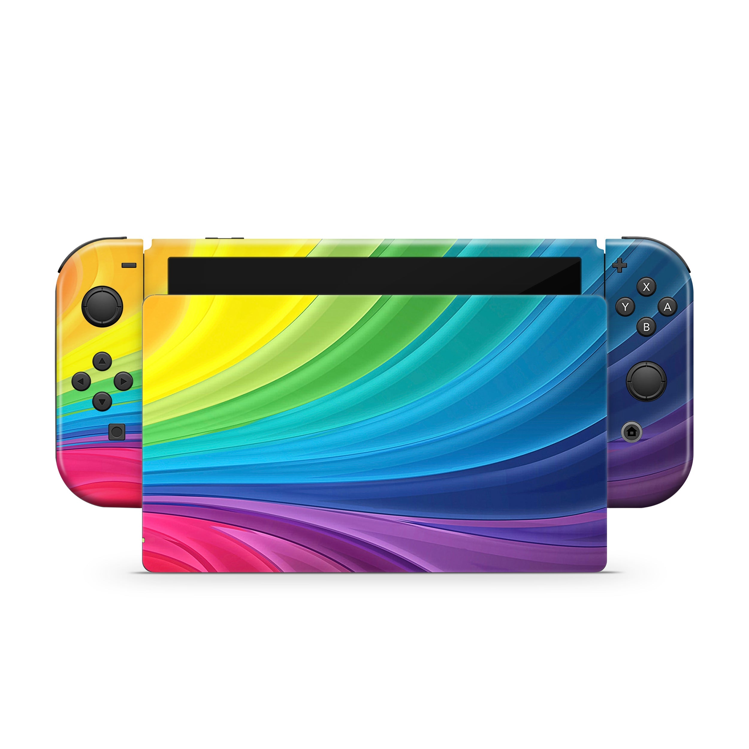 Prism Swirl Nintendo Switch OLED Skin