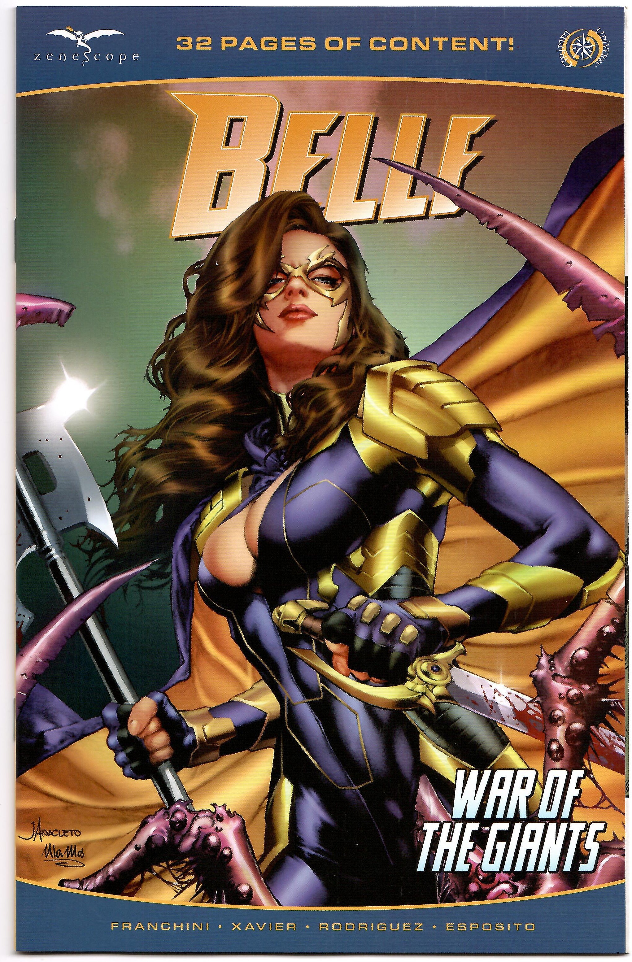 Belle War Of Giants Oneshot #1 C Jay Anacleto GGA Variant (03/16/2022) Zenescope