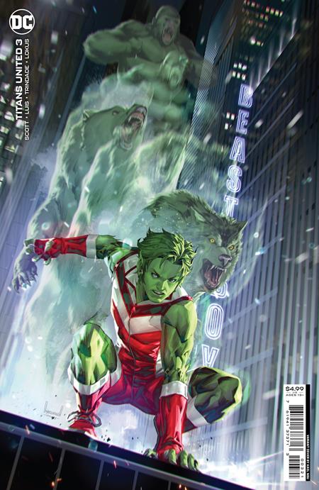Titans United #3 (Of 7) B Kael Ngu Card Stock Variant (11/09/2021) Dc