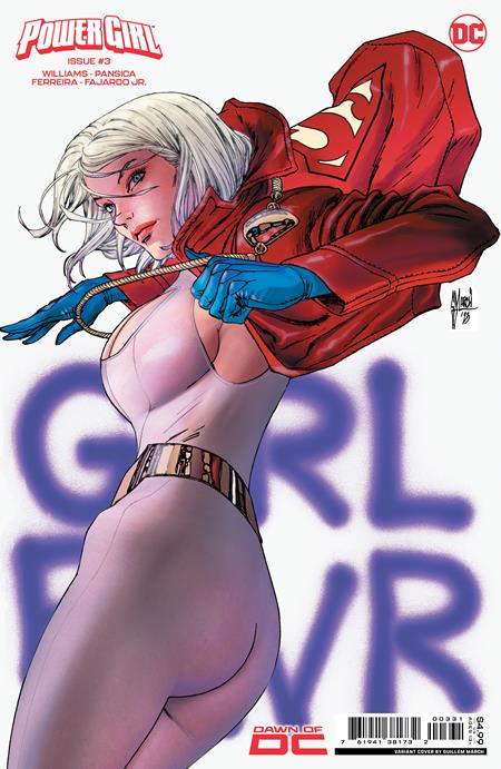 Power Girl #3 C Guillem March Card Stock Variant (11/28/2023) Dc